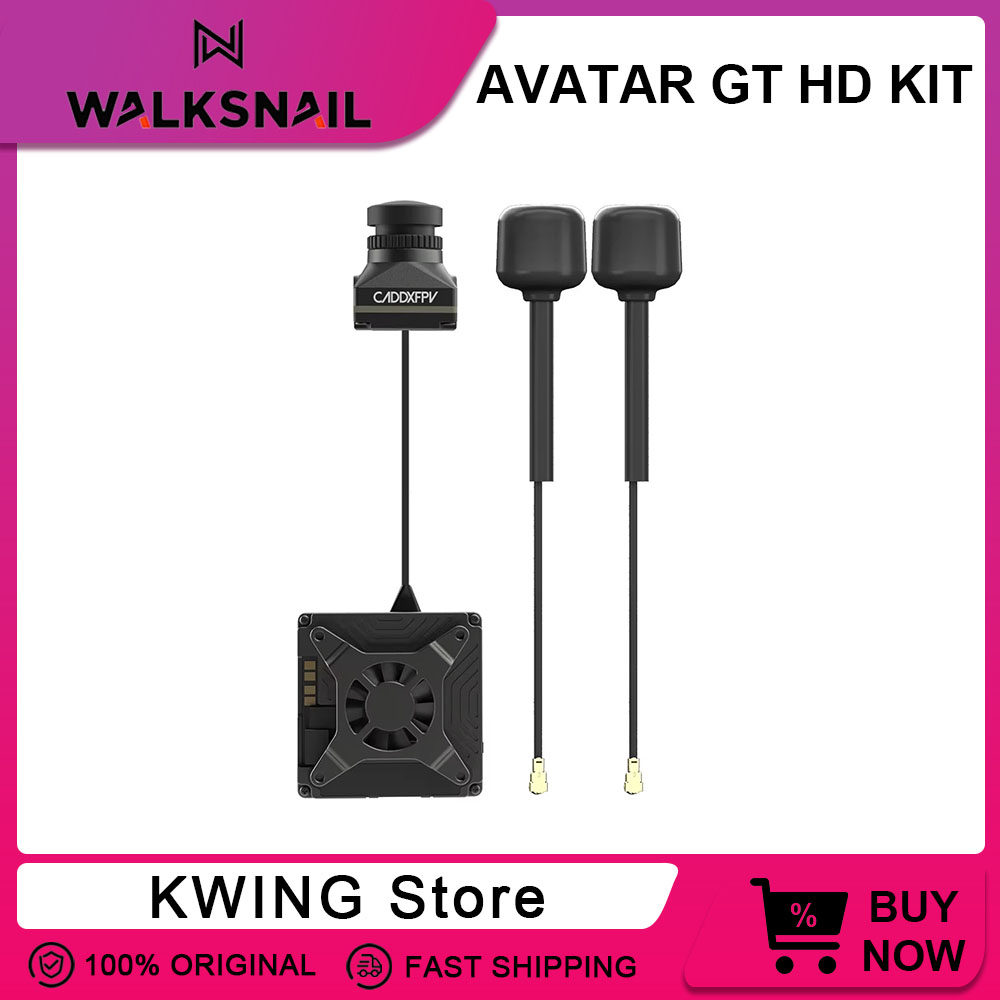 Walksnail Avatar GT HD KIT 2W  - Walksnail Avatar Gt Kit 2W Vtx recension och pris