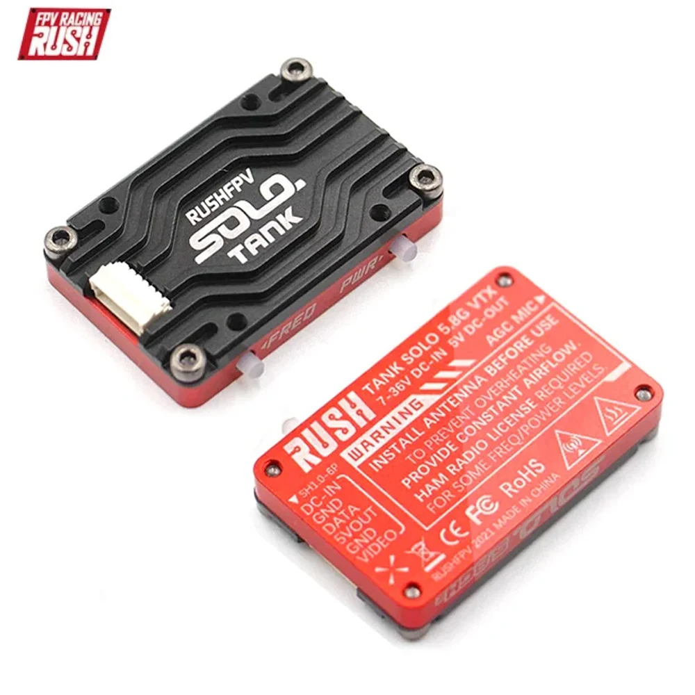 RushFPV Rush FPV Max Solo 2.5W - Rushfpv Rush Max Solo 5.8G 2.5W Vtx recension och pris